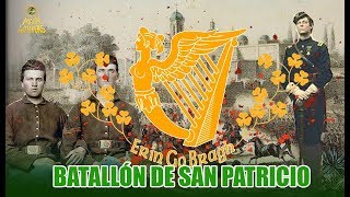 EXTRANJEROS PELEARON por MÉXICO El batallón de San Patricio [upl. by Lusa659]