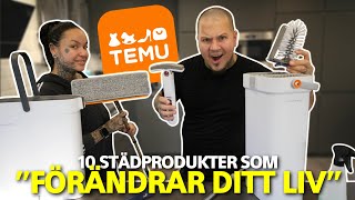 10 TEMU STÄDPRODUKTER SOM quotFÖRÄNDRAR DITT LIVquot [upl. by Elset]