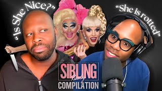 Every Mention of Trixie and Katya on Sibling Rivalry 💅🧑🏽‍🦲 [upl. by Eaj]