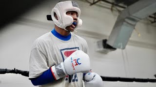 A DAY IN THE LIFE OF JALIL MAJOR HACKETT SPARRING DAY LOOKING LIKE THE MATRIX [upl. by Ojaras]