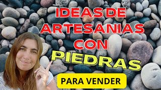 Artesanias con piedras para vender en eBAY [upl. by Aenotna]