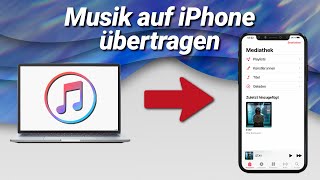 Musik auf iPhone übertragen mit iTunes iOS17 [upl. by Montfort]