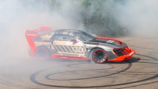 BEST DRIFTS amp POWERSLIDES at the FAMOUS Turnaround Goodwood FOS 2023 [upl. by Tipton7]