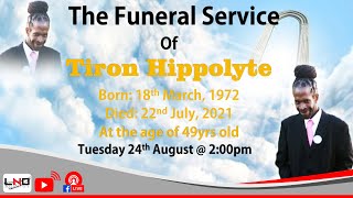 The Funeral Service of Tiron Hippolyte [upl. by Any]