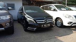 TERJUAL mercedes benz b200 sport 2013 pemakaian 2014 [upl. by Ahsi]