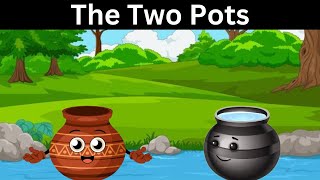 The Two Pots  Panchatantra Stories  English Stories  Animated Moral Story  Fairy tales  story [upl. by Adna]