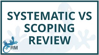 Systematic vs scoping review  Which is right for your research question [upl. by Eeralih]