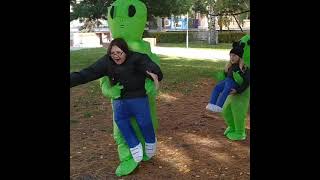 Inflatable Alien Costume [upl. by Haskins]