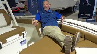 2022 Pioneer 222 Islander Center Console Walkthrough Boat Review [upl. by Liahcim]