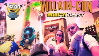 Thrilling Ride Through Villain Con Minion Blast at Universal Orlando [upl. by Coulter]