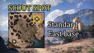 Scout like a Pro El Halluf East base  8000 spot with AMX 13 105 [upl. by Vedetta]