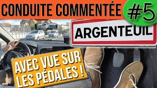 CONDUITE COMMENTÉE 5  Argenteuil [upl. by Aleiram]