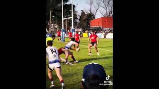 highschoolrugby bigbump rugby sidestep sports 🥶🥵 [upl. by Aderf896]