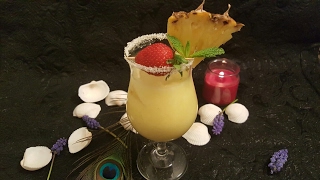 Pina Colada Recipe  How to make Pineapple drink Recipe MishtisKitchen MishtisUniverse [upl. by Maxy144]