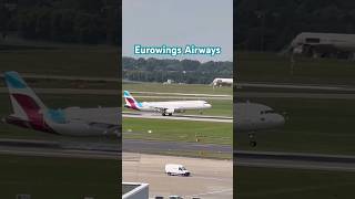 Eurowings 🛬 Landing shorts aviation youtube video airplane germany europa travel 2024 [upl. by Eniac]