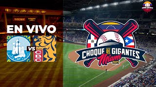 Navegantes del Magallanes vs Leones del Caracas EN VIVO 🔴  Choque de Gigantes 2024 ⚾  Miami USA [upl. by Akeylah]