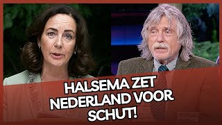 Johan Derksen is KLAAR met Halsema ‘Ze zet Nederland voor SCHUT’ [upl. by Aylmar]