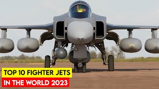 Top 10 Best Fighter Jets in the World 2024 [upl. by Ennovihs]