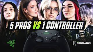 VALORANT PROS try CONSOLE for the first time with controllers [upl. by Kier]