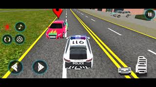 police car driving simulator 3d  Android gameplay  car gameplay  games gaming hotgamer 2k [upl. by Ayinat74]