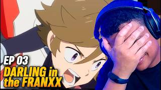 DARLING in the FRANXX EP 03 DUBLADO  React Anime Pro [upl. by Amoeji]