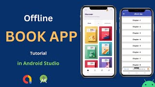 Create Book App in Android Studio  Book App tutorial in Android  Make Book App in Android Studio [upl. by Wakefield]