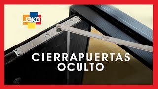 Instalación Cierrapuertas oculto  COD VS8300 [upl. by Zoubek435]