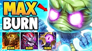 Top Lanes DUMBEST Build That ACTUALLY Works Is 100 Max Burn Amumu  League of Legends [upl. by Ellersick]