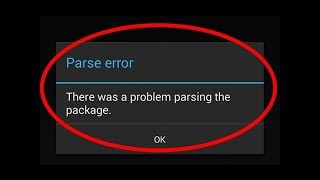 How to fix parse error there is a problem parsing the package [upl. by Haibot]