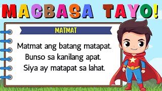 MAGBASA TAYO SIMPLENG TALATA PART 2 UNANG HAKBANG SA PAGBASA TEACHER ALI [upl. by Xantha70]