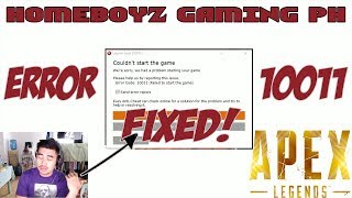 Apex Legends Error 10011 FIX  HBGPH  AL 5 [upl. by Anigue883]