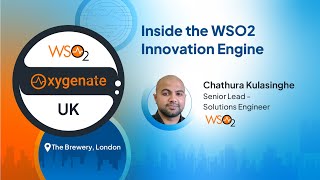 Inside WSO2s Innovation Engine  WSO2 Oxygenate UK 2024 [upl. by Annoval]