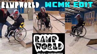 INSANE WCMX Stunts at RampWorldCardiff Wheelchair Motocross EXTREME Tricks [upl. by Florine]