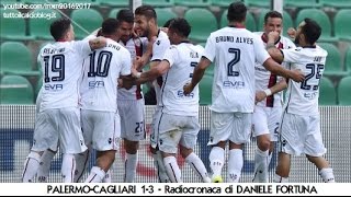 PALERMOCAGLIARI 13  Radiocronaca di Daniele Fortuna 242017 da Rai Radio 1 [upl. by Shayn]