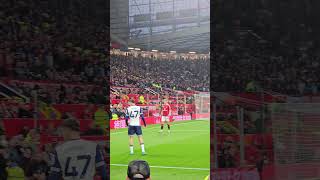 Accidentally filming Spurs third goal What a time to be a United fan 🥹 [upl. by Ajiam]