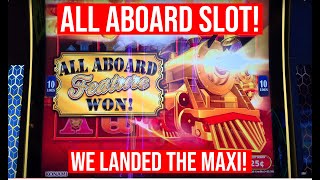 ALL ABOARD SLOT OVER 300X BONUS [upl. by Nerwal659]