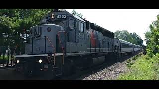 NJTR 4670 through Route 54 Hammonton NJ 42036011 [upl. by Eniamart201]