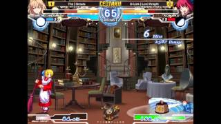 CEOtaku 2015 Melty Blood Actress Again Current Code Top 8 Greats vs Lord Knight [upl. by Shalom255]