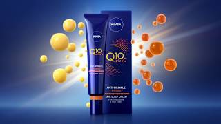 NIVEA Q10plusC AntiWrinkle  Energy Skin Sleep Cream [upl. by Nash]