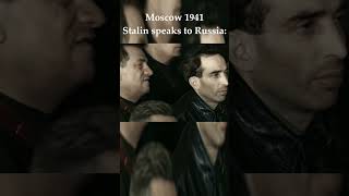 Stalin speech after Germanys invasion  history stalin ww2 war worldwar2 stalingrad [upl. by Airlia]