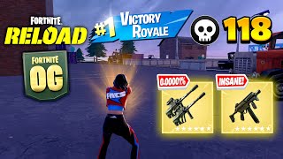 OG Fortnite Reload  High Kill Gameplay  Keyboard amp Mouse [upl. by Sremmus]