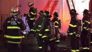 Riverdale Diner Catches Fire The Bronx [upl. by Byler]