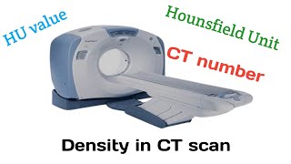 CT number । HU number । HU Value। Hounsfield unit [upl. by Donny153]