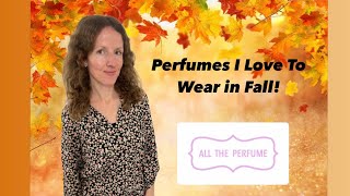 Perfumes I Love To Wear in Fall [upl. by Raynah]