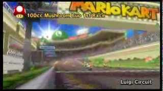 Mario Kart Wii  100cc Playthrough Part 1 [upl. by Atelokin]