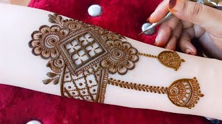 New front hand mehndi design  Mehndi designs  bridal mehndi  mehandi  mehndi ke design  mehendi [upl. by Idelia]