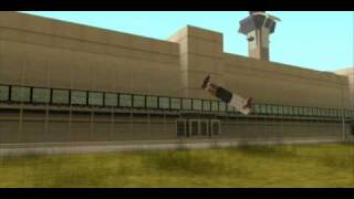 GTA SA Endorphin  CJs doing AMAZING tricks [upl. by Atinev]