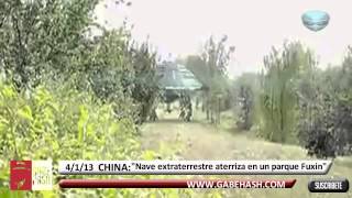 quotNAVE EXTRATERRESTREquot ATERRIZA EN CHINA 4 ENERO 2013 EXPLICACIÓN [upl. by Idnek]