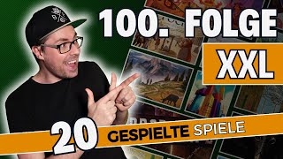 BÄM Jubiläum  Gespielt 100  XXL  Ich kam sah und Brettspiele [upl. by Rivkah731]