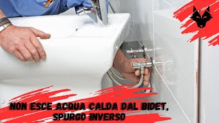 Non esce acqua calda dal bidet come risolvere [upl. by Oilasor]